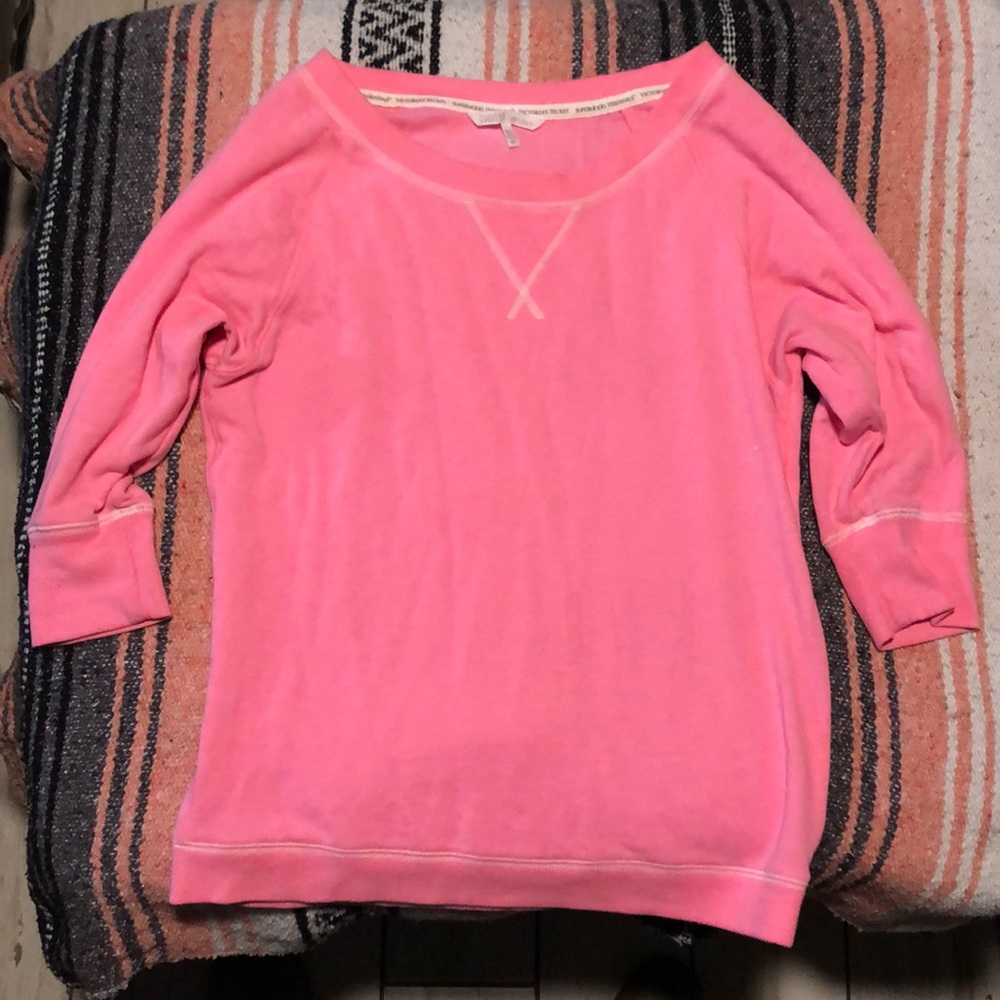Pink- half sleeve sweater